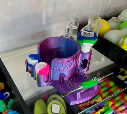 Triple Dab Station Tool Holder w/silcone storage NEW DESIGN!!!